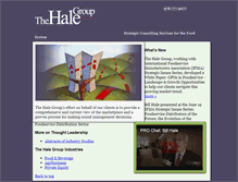 Tablet Screenshot of halegroup.com